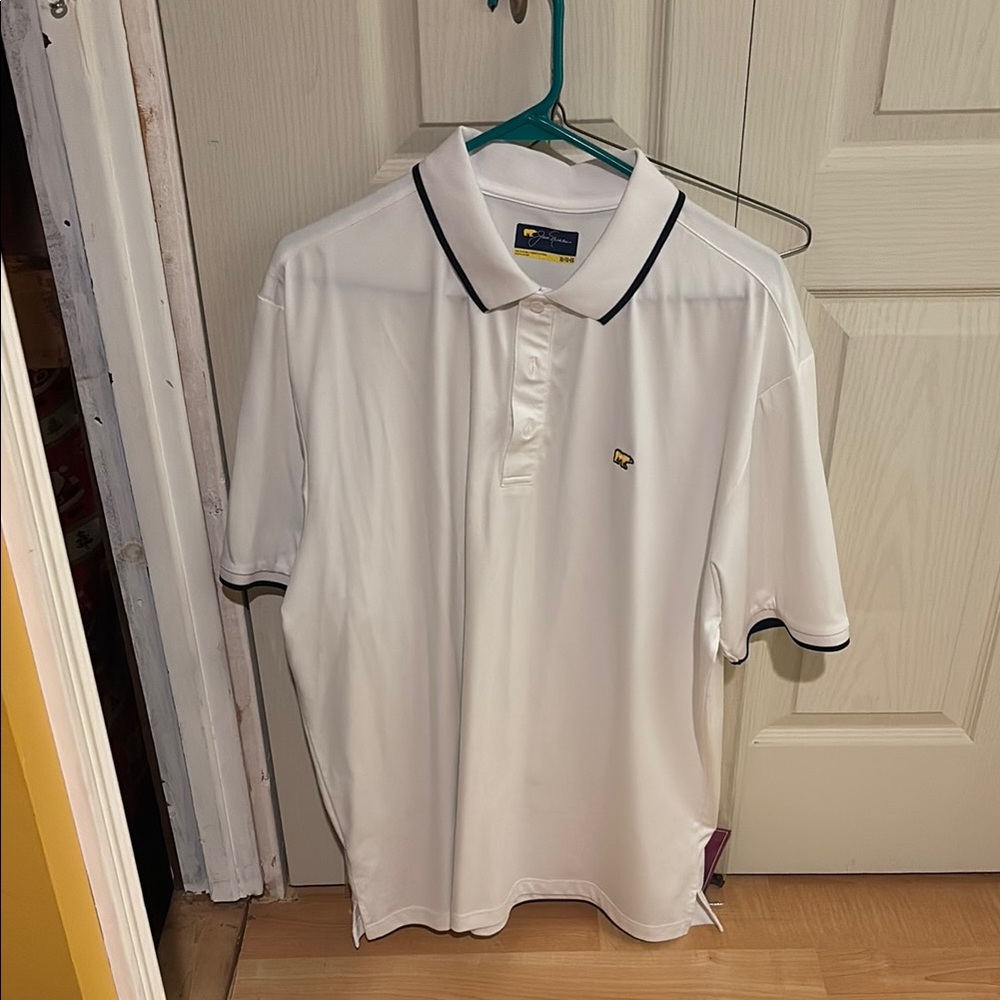 Black and White Polo Shirt Classic Design